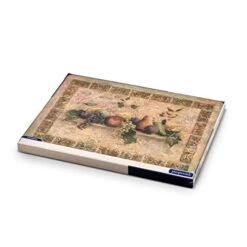 Pimpernel Tuscan Palette Collection Placemats | Set Of 4 | Heat Resistant Mats | Cork-Backed Board | Hard Placemat Set For Dining Table | Measures 15.7” X 11.7” -Generic Furniture Shop 41GzovPbVAL