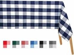 Rectangle Table Cloth, Cotton Tablecloth - Beige Tablecloth Rectangle, Buffalo Plaid Tablecloth, Farmhouse Tablecloth - Linen Tablecloth, Cotton Tablecloth For Rectangle Table - 63x109 Beige & Cream -Generic Furniture Shop 41LMHfVpVL. AC