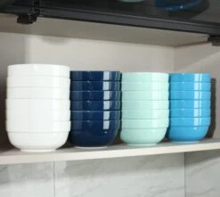 6" Ceramic Soup Bowls, Cereal Bowls Set Of 6, 24OZ White Bowls For Kitchen, Serving Bowls For Cereal Soup Rice Pasta Salad Oatmeal, Thick-edge Non-slip Design -Generic Furniture Shop 41MN6DUuXhL