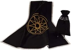 BLESSUME Altar Tarot Card Table Cloth With Tarot Bag Divination Wicca Velvet (Blue 5) -Generic Furniture Shop 41QuVIM 7SL. AC