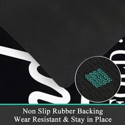 Pauwer Farmhouse Laundry Room Rugs Runner 20"x59" Long Non Slip Waterproof Laundry Mats Kitchen Floor Carpet Durable Cushioned Natural Rubber Foam Area Rug For Laundry Room Kitchen Bathroom -Generic Furniture Shop 41RIYOaOoRS