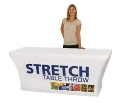 Mastere 4FT Custom Logo Printed Table Covers Stretch Table Cloth Full Colors Table Cloth For Trade Show Events -Generic Furniture Shop 41V2nvHRG2L