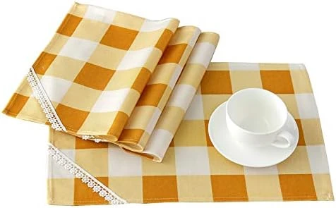 Table Mats Beautiful Table Placemats Set Of 4 Table Place Mats 18 X 12 Inch Placemats For Dining Kitchen Table Wedding Home Decor 14 Table Mats Beautiful Table Placemats Set Of 4 Table Place Mats 18 X 12 Inch Placemats For Dining Kitchen Table Wedding Home Decor - Image 14
