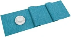 Placemats Set Of 6 Woven Vinyl Place Mats For Dining Table Wipe Clean Stain Resistant Table Mats (6, Teal Blue) 24 Placemats Set Of 6 Woven Vinyl Place Mats For Dining Table Wipe Clean Stain Resistant Table Mats (6, Teal Blue) -Generic Furniture Shop 41YGNS9CeL. AC