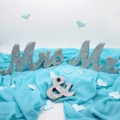 Large Mr And Mrs Sign Wedding Table Decorations, Mr & Mrs Letters Display Stand Figures For Sweetheart Table, Photo Props, Wedding Decorations, Anniversary Wedding Shower Gift (Royal Blue) -Generic Furniture Shop 41ZTk E2owL. AC