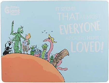 Roald Dahl Charlie And The Chocolate Factory Heat-Resistant Cork-Backed Printed Placemat, 30 X 23 Cm (12" X 9") - Orange 7 Roald Dahl Charlie And The Chocolate Factory Heat-Resistant Cork-Backed Printed Placemat, 30 X 23 Cm (12" X 9") - Orange - Image 7