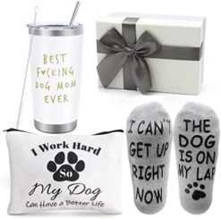 Est Dog Mom Gifts,20 OZ Wine Tumbler Unique Gifts Idea Basket Box With Socks For Veterinarian,Animal Rescue Or Vet Tech,Makeup Bag Dog Lover Funny Gifts For Women,Gag Gifts For New Puppy Baby Owners -Generic Furniture Shop 41cS DOi9cL. AC