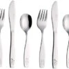 Children's Flatware Kids Silverware 6pcs Set - Toddler Utensils