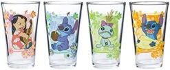Lilo And Stitch Pastel 4pc Mini Glass Set, 1.5-Ounces -Generic Furniture Shop 41fARpGHz6S. AC
