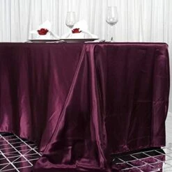 Tablecloths 90x156 Inch Sage Green Satin Rectangle Tablecloth Table Cover Linens For Wedding Table Cloth Party Reception Events Kitchen Dining, 90' X 156' -Generic Furniture Shop 41jmqhujOL. AC