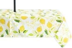 100% Polyester Placemats For Dining Table Set Of 6, Reversable & Waterproof For Indoor Or Outdoor Use, Heat-Resistant Non-Slip Place Mats For Kitchen Table Mats 13 X 19 Inch, Lemon Bliss -Generic Furniture Shop 41jvbH4SFzL. AC