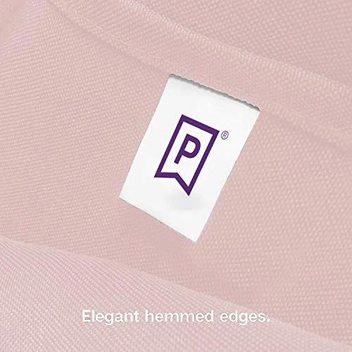 Rectangle Tablecloth - 60 X 126 Inch | Pink Rectangular Table Cloth For 8 Foot Table In Washable Polyester | Great For Buffet Table, Parties, Holiday Dinner, Wedding & Baby Shower 3 Rectangle Tablecloth - 60 X 126 Inch | Pink Rectangular Table Cloth For 8 Foot Table In Washable Polyester | Great For Buffet Table, Parties, Holiday Dinner, Wedding & Baby Shower - Image 3