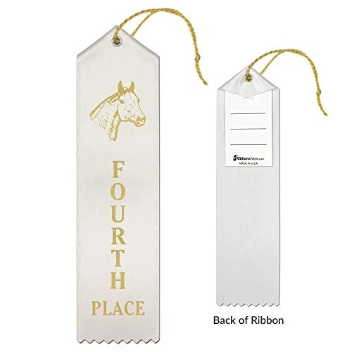 RibbonsNow Horse Show Ribbons 1st - 6th Place - 72 Total Ribbons - 12 Each Place With Card & String 4 RibbonsNow Horse Show Ribbons 1st - 6th Place - 72 Total Ribbons - 12 Each Place With Card & String - Image 4