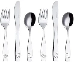 Children's Flatware Kids Silverware 6pcs Set - Toddler Utensils -Generic Furniture Shop 41m8khrK5FL. AC