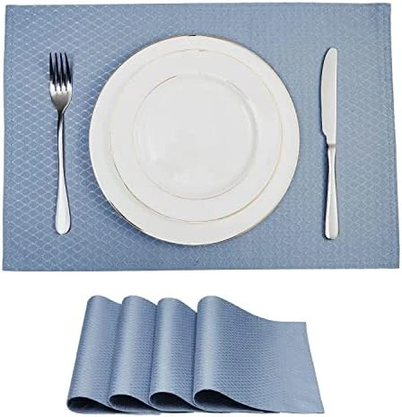 Omejoy Place Mats Set Of 4 – Rectangle Rectangular Waterproof Fabric Polyester Cloth Washable Wipeable Heat Resistant Placemats For Kitchen Dining Dinner Table Indoor 13 X 19 Inch Red 14 Omejoy Place Mats Set Of 4 – Rectangle Rectangular Waterproof Fabric Polyester Cloth Washable Wipeable Heat Resistant Placemats For Kitchen Dining Dinner Table Indoor 13 X 19 Inch Red - Image 14