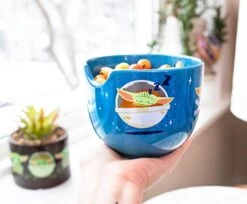 STAR WARS Tar Wars: The Mandalorian Grogu "Nom Nom" Japanese Ceramic Dinnerware Set | Includes 20-Ounce Ramen Noodle Bowl And Wooden Chopsticks | Asian Food Dish Set For Home & Kitchen | Cute Baby Yoda Gifts -Generic Furniture Shop 41nS5nszIrL