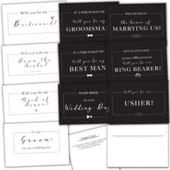 13 Pack Will You Be My Groomsman, Best Man Proposal Card Set Including Officiant Proposal Card, Will You Be My Ring Bearer, Will You Be Our Usher Card - Groomsmen Proposal Cards Set To Complement Will You Be My Bridesmaid Cards (Groom Notecards) -Generic Furniture Shop 41o1JHU7 WL. AC