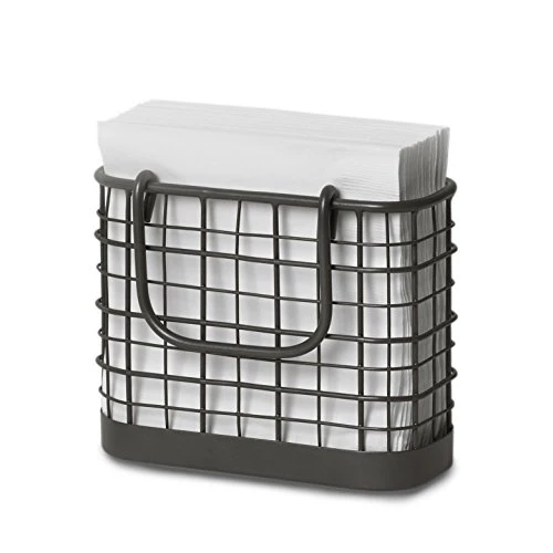 Spectrum Diversified Vintage Napkin Holder, One Size, Industrial Gray 1 Spectrum Diversified Vintage Napkin Holder, One Size, Industrial Gray