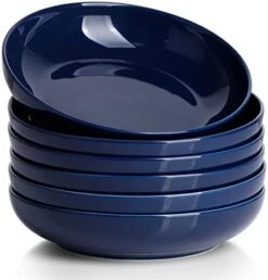 Pasta Bowls, 22 Ounce Salad Bowls, White Serving Bowls, Pasta Bowls Set Of 6, 7.6 Inch Porcelain Pasta Plates, No. 112.001 -Generic Furniture Shop 41pHXkqImoL. AC