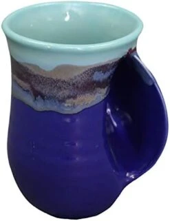 In Motion Handwarmer Mug - Right Hand (Mystic Waters) -Generic Furniture Shop 41pajqNJBrL. AC