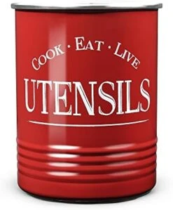 Walford Home Original Kitchen Utensil Holder Crock, Red With Premium Padded Base - Vintage Farmhouse Home Kitchen Decor - Large Kitchen Tool Utensil Storage Caddy Organizer 17 Walford Home Original Kitchen Utensil Holder Crock, Red With Premium Padded Base - Vintage Farmhouse Home Kitchen Decor - Large Kitchen Tool Utensil Storage Caddy Organizer -Generic Furniture Shop 41puR2YBaeL. AC