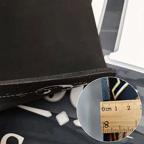 USTIDE Black White Laundry Room Rug Runner, Farmhouse Laundry Foam Mats For Washroom Bathroom Non Skid Laundry Mats, Kitchen Mat, 20x48, Loads Of Fun Decor 5 USTIDE Black White Laundry Room Rug Runner, Farmhouse Laundry Foam Mats For Washroom Bathroom Non Skid Laundry Mats, Kitchen Mat, 20x48, Loads Of Fun Decor - Image 5