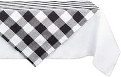 Buffalo Check Collection, Classic Farmhouse Tablecloth, Table Topper, 40x40, Light Blue & White 22 Buffalo Check Collection, Classic Farmhouse Tablecloth, Table Topper, 40x40, Light Blue & White -Generic Furniture Shop 41qVA6t12KL. AC