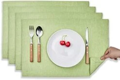 Cloth Placemats Set Of 4, Machine Washable Linen Style Thick Place Mats, Heat Resistant And Easy To Clean Fabric Table Mats For Kitchen Dining Table (13" X 19" (Set Of 4), Mocha) 25 Cloth Placemats Set Of 4, Machine Washable Linen Style Thick Place Mats, Heat Resistant And Easy To Clean Fabric Table Mats For Kitchen Dining Table (13" X 19" (Set Of 4), Mocha) -Generic Furniture Shop 41qf5JvS02L. AC