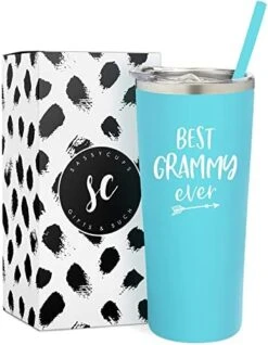 Best Grandma Ever Insulated Tumbler Cup With Straw And Lid - Grandparent Christmas Present Coffee Mug - World's Best Grandma Gift From Grandkids For Birthday - New Grandma Tumbler - Grandma Gifts -Generic Furniture Shop 41rUBCmHSWL. AC