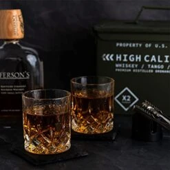 Whiskey Glasses And Whiskey Stones In Unique Tactical Box Display | Ideal Groomsmen Gifts Whiskey Gifts For Men | Bourbon Whiskey Cocktail Glasses, Coasters And Tongs… (with Whiskey Stones) 11 Whiskey Glasses And Whiskey Stones In Unique Tactical Box Display | Ideal Groomsmen Gifts Whiskey Gifts For Men | Bourbon Whiskey Cocktail Glasses, Coasters And Tongs… (with Whiskey Stones) -Generic Furniture Shop 41snGOfU4VL
