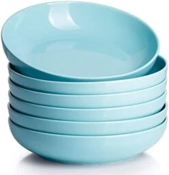 Pasta Bowls, 22 Ounce Salad Bowls, White Serving Bowls, Pasta Bowls Set Of 6, 7.6 Inch Porcelain Pasta Plates, No. 112.001 -Generic Furniture Shop 41w4EDLqOSL. AC