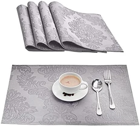 Omejoy Place Mats Set Of 4 – Rectangle Rectangular Waterproof Fabric Polyester Cloth Washable Wipeable Heat Resistant Placemats For Kitchen Dining Dinner Table Indoor 13 X 19 Inch Red 13 Omejoy Place Mats Set Of 4 – Rectangle Rectangular Waterproof Fabric Polyester Cloth Washable Wipeable Heat Resistant Placemats For Kitchen Dining Dinner Table Indoor 13 X 19 Inch Red - Image 13