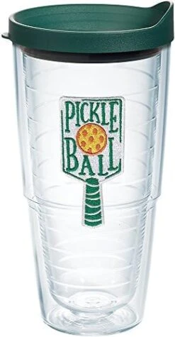 Tervis Pickleball Made In USA Double Walled Insulated Plastic Tumbler Cup Keeps Drinks Cold & Hot, 16oz, Clear -Generic Furniture Shop 41wjdAF31NL. AC
