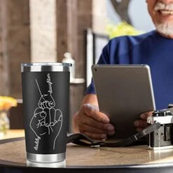 Ifts For Dad From Daughter - Dad Birthday Gift From Daughter - Dad Gifts For Fathers Day - Funny Gifts Ideas For Papa, Father, Step Dad, New Dad, First Time Dad To Be, Husband, Men - 20 OZ Tumbler -Generic Furniture Shop 41wrmgdZMrL