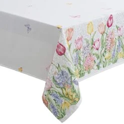 Spring Tablecloth, Fabric Spillproof Indoor/Outdoor Easter And Spring Table Cloth (Fiona, 60" X 84" Rectangular) 12 Spring Tablecloth, Fabric Spillproof Indoor/Outdoor Easter And Spring Table Cloth (Fiona, 60" X 84" Rectangular) -Generic Furniture Shop 41xa3k2Q5LL