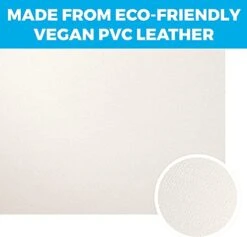 Vegan Leather PVC Blue Placemats Set Of 4 - Easy To Clean - Machine Washable, Heat Resistant, Non Slip, Stain Resistant - Kid Friendly Farmhouse Design Kitchen Table Place Mats - Indoor Or Outdoor Use -Generic Furniture Shop 41zr3i8qqbL