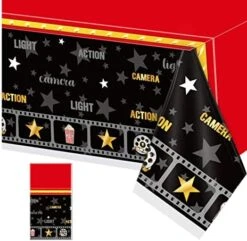 Movie Night Table Covers Waterproof Oil Proof Spill Proof Table Cloth Wipe Clean Table Cover Rectangular Tablecloth For Party Decorations Movie Night Tableware, 51 X 87 Inch(1 Piece) -Generic Furniture Shop 510 C LTXdL. AC