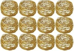 Handmade Round Mesh Napkin Rings Holder For Dinning Table Parties Everyday (Silver, 12) 15 Handmade Round Mesh Napkin Rings Holder For Dinning Table Parties Everyday (Silver, 12) -Generic Furniture Shop 5109pkJZVoL. AC