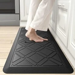 Kitchen Mat Cushioned Anti-Fatigue Kitchen Floor Mats, 30x20 Inch, Non-Slip Waterproof Kitchen Rug For House Office Standing Desk, Grey -Generic Furniture Shop 510J0Td8GmL. AC