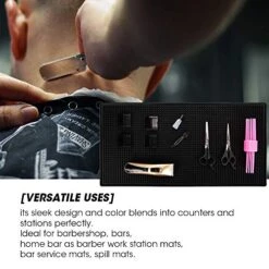 3Pcs Bar Mat Spill Mat - Quality Rubber Bar Service Spill Mat Nonslip Flexible Barber Mats For Clippers Bar Mat For Home Bar Restaurant Service Mat (3Pcs, 12×6 Inch, 18×12 Inch, 24×12 Inch 12 3Pcs Bar Mat Spill Mat - Quality Rubber Bar Service Spill Mat Nonslip Flexible Barber Mats For Clippers Bar Mat For Home Bar Restaurant Service Mat (3Pcs, 12×6 Inch, 18×12 Inch, 24×12 Inch -Generic Furniture Shop 510qVGg1DuL