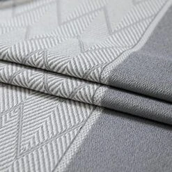 Rectangle Square Tablecloths Knitted Embroidery Textured Tassel Cotton Linen Decorative Oblong Table Cover For Kitchen Dining Room Picnic (55x87 Inch,Grey) -Generic Furniture Shop 510sLRhrczS