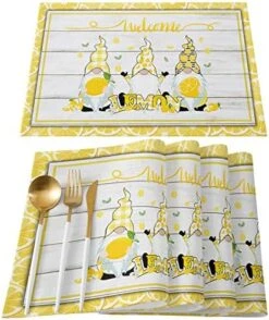 Store Placemats Yellow Truck Sweet Honey Bee Daisy Black White Grid Heat-Resistant Washable Place Mats Non Slip, Table Mats For Dinner Table Kitchen Outdoor Weeding Set Of 6 21 Store Placemats Yellow Truck Sweet Honey Bee Daisy Black White Grid Heat-Resistant Washable Place Mats Non Slip, Table Mats For Dinner Table Kitchen Outdoor Weeding Set Of 6 -Generic Furniture Shop 511E P417JL. AC 1