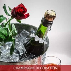 12 Pieces Valentine Napkin Ring Love Napkin Ring Holder Buckle Heart Shaped Napkin Rings Metal Napkin Ring Holder With Rhinestones For Valentine Wedding Party Dinner Table Decor (Silver) -Generic Furniture Shop 511myqLhPXL