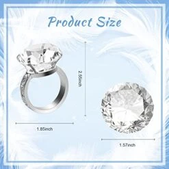 Diamond Napkin Rings Set Of 4 Silver Crystal Napkin Rings For Wedding Spring Summer Eater Holiday Dinner Table Linen Accessory (Ring A Silver, 4) 18 Diamond Napkin Rings Set Of 4 Silver Crystal Napkin Rings For Wedding Spring Summer Eater Holiday Dinner Table Linen Accessory (Ring A Silver, 4) -Generic Furniture Shop 512u9qyCSML