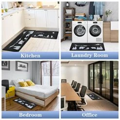 Hoikwo 2 Pcs Home Kitchen Decor Bear Rugs And Mats For Floor, Apartment Essentials, 0.47inch Thick Cushioned Anti Fatigue Mats Winter Kitchen Floor Mat For Sink, Laundry, Office 13 Hoikwo 2 Pcs Home Kitchen Decor Bear Rugs And Mats For Floor, Apartment Essentials, 0.47inch Thick Cushioned Anti Fatigue Mats Winter Kitchen Floor Mat For Sink, Laundry, Office -Generic Furniture Shop 513LZDsVNrL