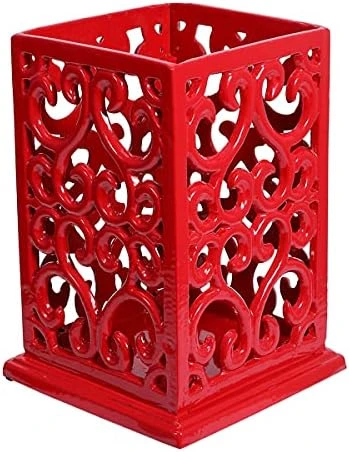 Decorative Kitchen Utensil Holder,Vintage Cooking Utensil Organizer Cast Iron Utensil Holder For Cooking Tools, Coffee Gold 7 Decorative Kitchen Utensil Holder,Vintage Cooking Utensil Organizer Cast Iron Utensil Holder For Cooking Tools, Coffee Gold - Image 7