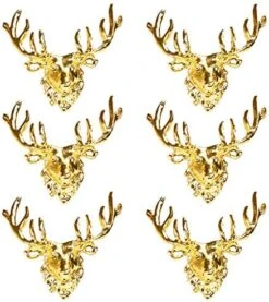 Christmas Deer Napkin Rings, Christmas Napkin Ring For Christmas, Holiday Parties, Dinner Parties, Weddings Receptions, Dining Table Decoration Supplies (Silver Deer, 6) -Generic Furniture Shop 515t5OgC1UL. AC