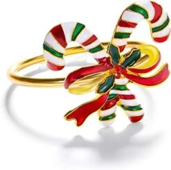 Set Of 8 Lotus Flower Napkin Rings For Dinning Table Setting- Silver Rhinestone Winter Napkin Ring Serviette Buckles Holder For Wedding, Christmas, Holiday Party, Home Kitchen Table Decor -Generic Furniture Shop 517MGNTkDrL. AC