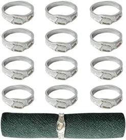 Gold Napkin Rings Set Of 6, Irregular Round Napkin Holder For Wedding,Party, Thanksgiving, Christmas, Birthday, Daily Table Decoration -Generic Furniture Shop 517Yf8Cqd9L. AC