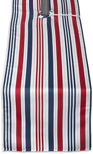 Patriotic Stripes Tabletop Collection, Stain Resistant & Waterproof, Tablecloth, 60x84 W/Zipper, Red, White, & Blue 11 Patriotic Stripes Tabletop Collection, Stain Resistant & Waterproof, Tablecloth, 60x84 W/Zipper, Red, White, & Blue - Image 11